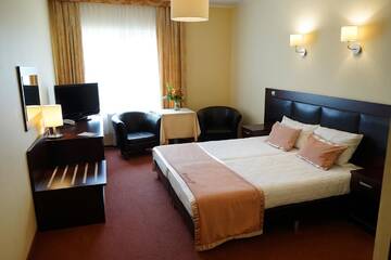 Фото номера Двухместный номер с 1 кроватью Отель Park Hotel Tryszczyn г. Tryszczyn 4