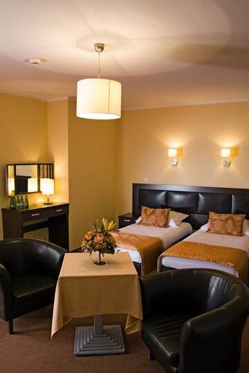 Фото номера Двухместный номер с 2 отдельными кроватями Отель Park Hotel Tryszczyn г. Tryszczyn 6